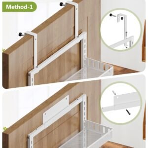 71DvIv1DXLL._AC_SL1500_.jpg 8-Tier Over-the-Door Pantry Organizer – Large Wall-Mount Spice & Storage Rack, 2-in-1 Heavy-Duty Adjustable Metal Baskets