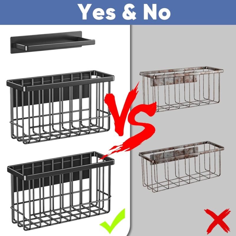 Magnetic Dryer Ball & Lint Bin Holder – Rustproof Metal Basket, Tool-Free Install, Space-Saving Laundry Organizer